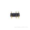 2.54mm Pitch Machined Pin header Connector Right Angle H3.0mm 1*4P